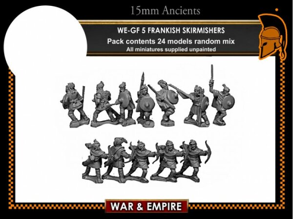 15mm Ancients Anglo Saxon Skirmishers 