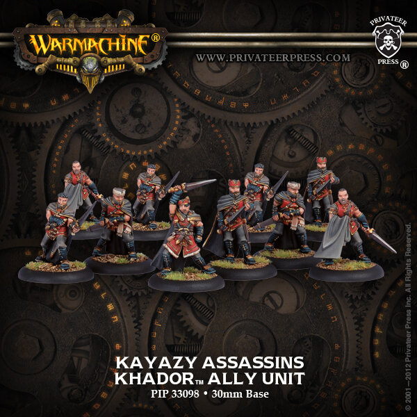 Khador Kayazy Assassins Ally Unit