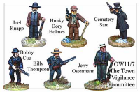 Old West Townsfolk - The Town Vigilance Committee