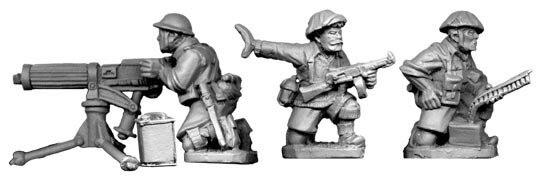 British 8th Army Vickers MMG Team