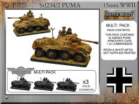 SdKfz 234/2 Puma (x3)