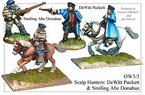 Scalp Hunters De Witt Pucket and Smiling Abe Donahue