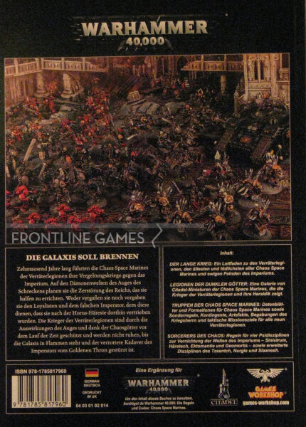 Codex-Ergänzung: Traitor Legions (German-Softcover)