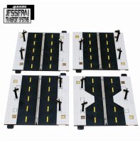 Straight Road Sections (x4) (10mm)
