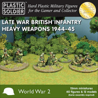 15mm Late War British Infantry Heavy Weapons 1944-45