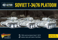 Soviet T-34/76 Medium Tank Platoon