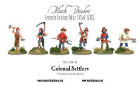 French Indian War - Colonial Settlers