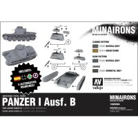 1/100 Panzer 1 Ausf. B (x2)