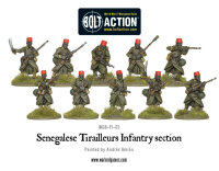 French Army Senegalese Tirailleurs Infantry Section