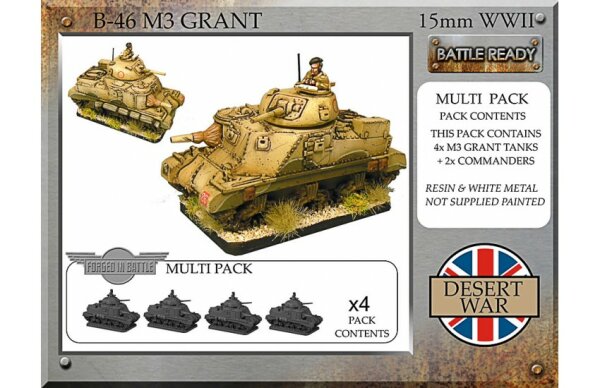 M3 Grant (Desert) (x4)