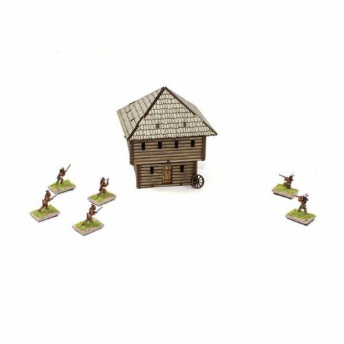 15mm Militia Block House