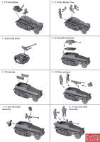 15mm German SdKfz 250 "Alte" Halftrack (x5)