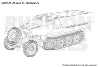 SdKfz 251 Ausf. D (251/7, 251/8, 251/10)