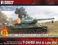 T-34/85 Mid &amp; Late War