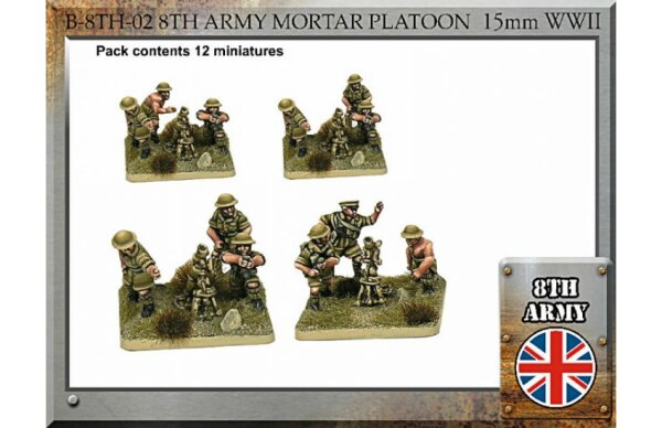 British 8th Army Mortar Platoon