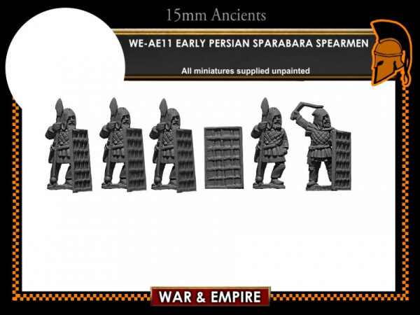 Early Achaemenid Persian: Sparabara Shield Bearers