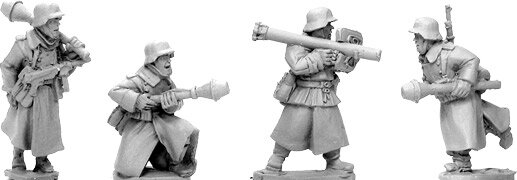 Late War German AT Weapons (Winter) (x4)