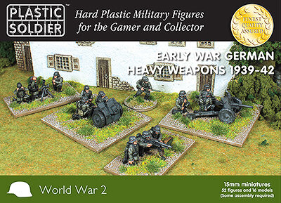 15mm Early War German Heavy Weapons 1939-1942