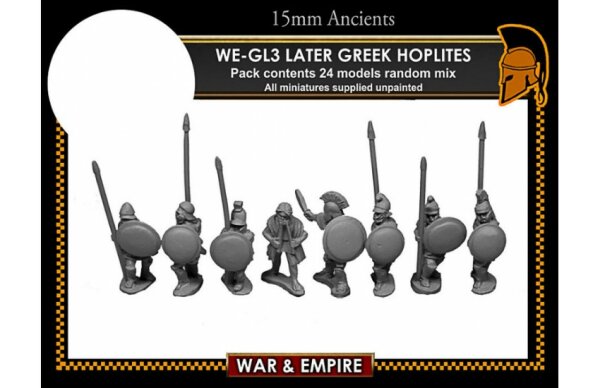 Later Greek Hoplite: Hoplites