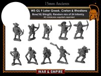 Later Hoplite Greek: Later Greek, Cretan & Rhodians