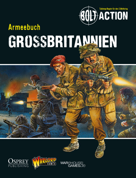 Bolt Action: Armeebuch Großbritannien (Deutsch)