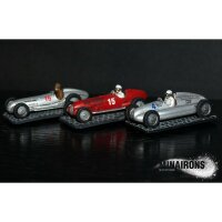 1/100 1938 Grand Prix Racing Cars (x3)