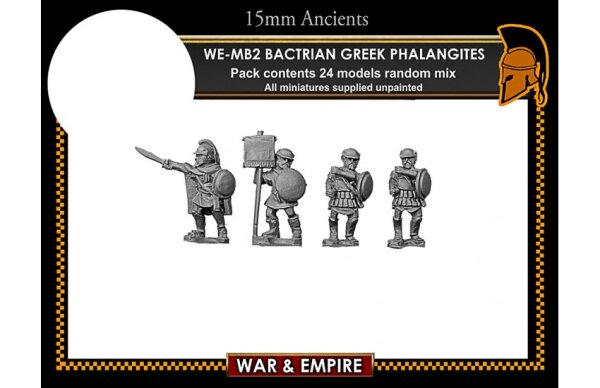 Macedonian: Bactrian Greek - Phalangites, marching