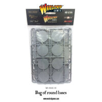 Bag of Round Bases - Lipped / Mixed