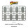 25mm x 50mm Round Bases - Cavalry, Lipped (x8)