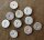 Saga: Fatigue Markers - Round Shields (x10)