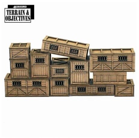 28mm Wild Beast Shipping Crates