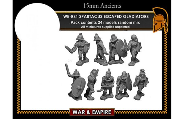 Later Republican Roman: Spartacus Slave Revolt - Escaped Gladiators