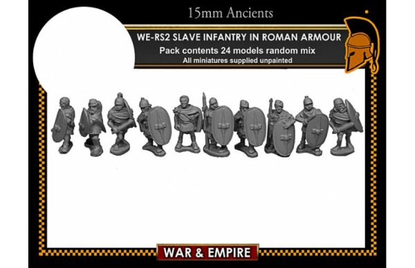 Later Republican Roman: Spartacus Slave Infantry in Roman Armour