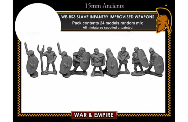 Later Republican Roman: Spartacus Slave Infantry - Improvised Weapons