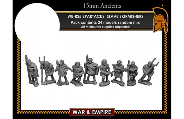 Later Republican Roman: Spartacus Slave Revolt - Slave Skirmishers