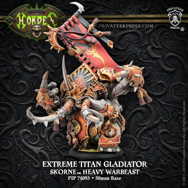 Skorne Extreme Titan Gladiator Heavy Warbeast