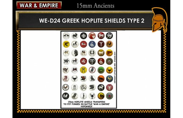 Greek: Hoplite Shields Type 2