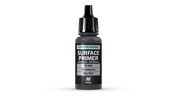 Vallejo: Surface Primer - German Panzer Grey (17ml)