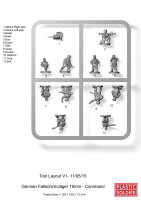 15mm Late War German Fallschirmjäger (Paratroopers)