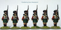 Highland Infantry, Centre Companies Advancing, Shouldered...