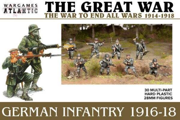 The Great War: German Infantry (1916-1918)