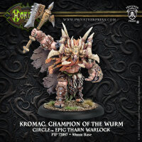 Circle Orboros Kromac, Champion of the Wurm Warlord