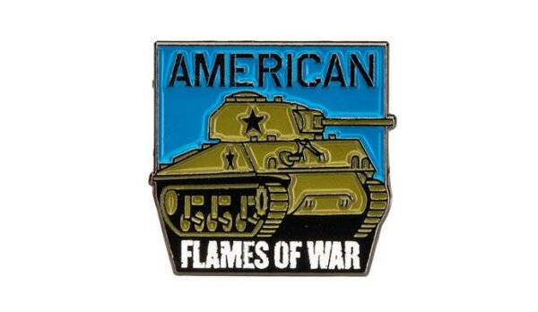 American Flames Of War Collectors Pin