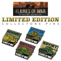 American Flames Of War Collectors Pin