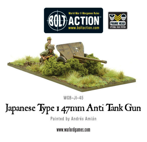 Japanese Type 1 47mm Anti Tank Gun