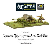 Japanese Type 1 47mm Anti Tank Gun