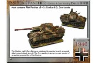 Flak Panther (x3) + Coelion (x2) & 3cm Turrets (x2)