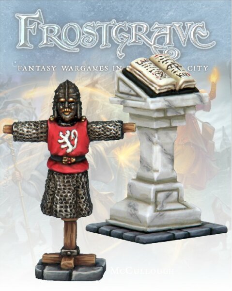 Frostgrave: Armour Rack & Lectern