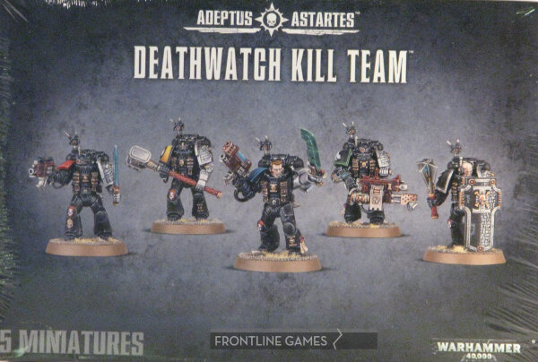Warhammer 40K: Deathwatch Kill Team - Punte Scudo Nero (pezzi Per Assemblare)