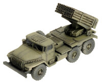 BM-21 Hail Rocket Launcher Battery